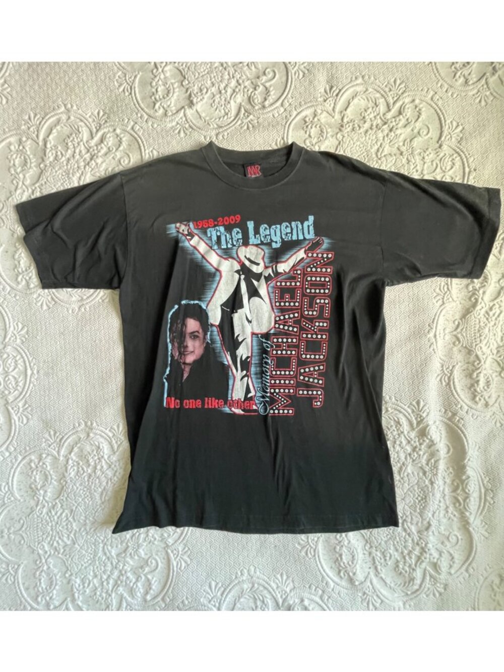 Michael Jackson Memorial T-shirt Graphic "The Legend 1958-2009" Unisex Size 2XL